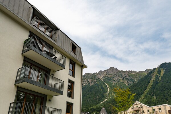 Modern appartement in Chamonix met panoramisch uitzicht op de Mont Blanc - thumbnail 6