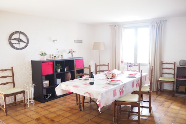 Provençaals vakantiehuis aan de voet van de Mont Ventoux met uitzicht op wijngaarden - thumbnail 4