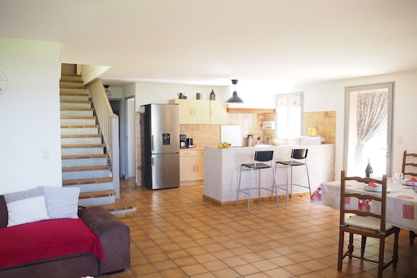 Provençaals vakantiehuis aan de voet van de Mont Ventoux met uitzicht op wijngaarden - thumbnail 5