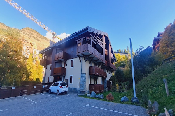 Aan de piste: Gezellig appartement voor 5 personen in Les Deux Alpes - thumbnail 1