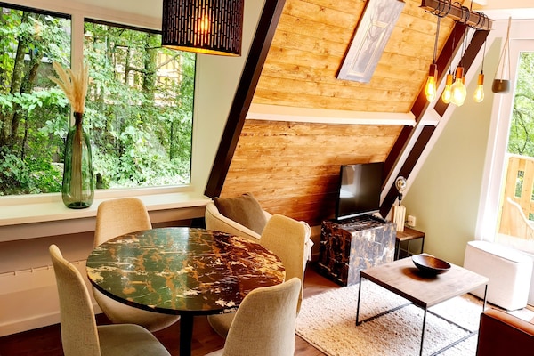 4-persoons chalet met tuin op de Veluwe in Durbuy - thumbnail 2