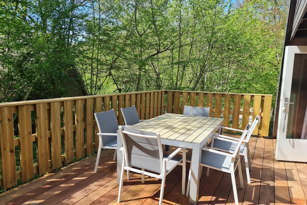 5-persoons chalet met omheinde tuin in Durbuy · 74 m² - thumbnail 4
