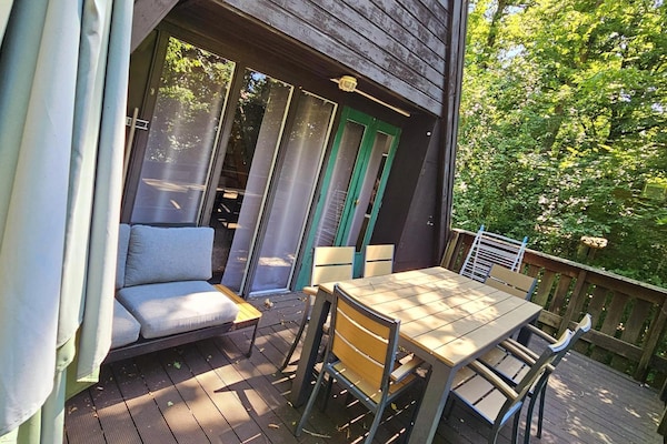 5-persoons chalet in Durbuy met omheind terras en moderne keuken - thumbnail 2