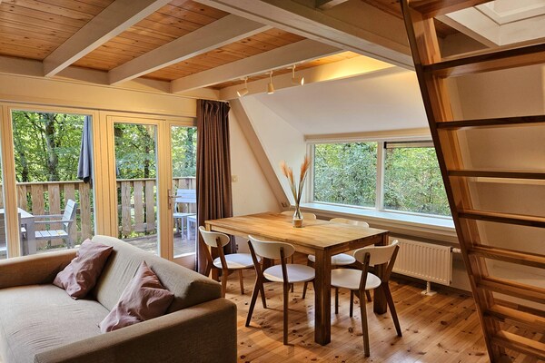 5-persoons chalet met omheinde tuin in het hart van Durbuy - thumbnail 4