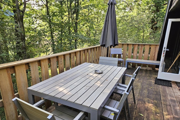 5-persoons chalet met omheinde tuin in het hart van Durbuy - thumbnail 2
