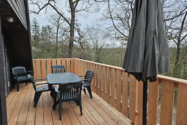 5-persoons chalet in historisch Durbuy, omheind met terras - thumbnail 6