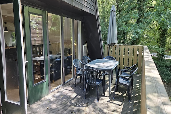 Omheind 5-persoons chalet in het hart van de Ardennen, Durbuy - thumbnail 2