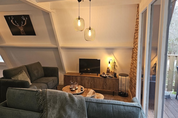 5-persoons chalet met privéterras in het groene hart bij Durbuy - thumbnail 6