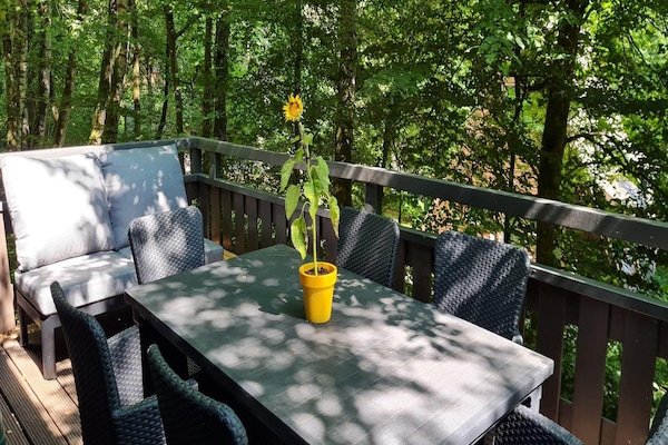 5-persoons chalet met privéterras in het hart van Durbuy - thumbnail 2