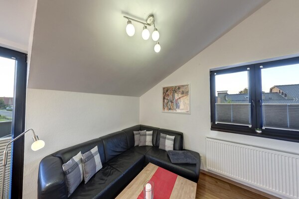 Knus appartement in Burhave, vlakbij het strand - thumbnail 4