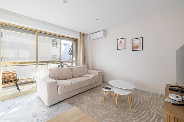 Licht appartement in Cannes, vlakbij strand en Croisette voor 6 personen - thumbnail 6