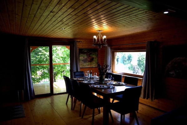 Brezova Poljana Lodge: Sauna, Hot-Tub & 5 Slaapkamers in de Natuur - thumbnail 6