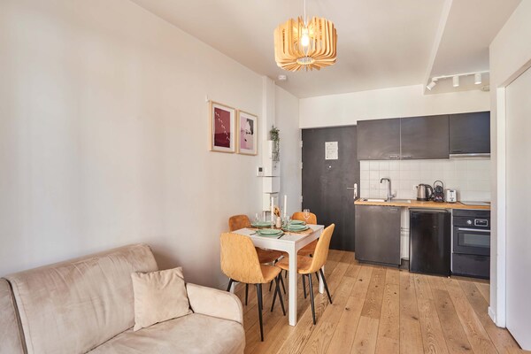 Modern appartement Boulogne-Billancourt, 10 min van Eiffeltoren - thumbnail 6