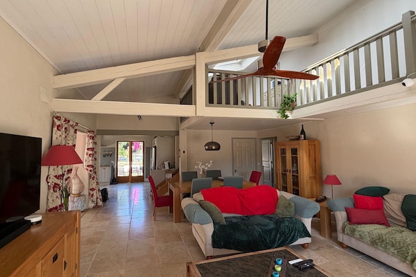 La Rocaille: Ruim vakantiehuis met privézwembad en 3 suites in Roquebrun - thumbnail 5
