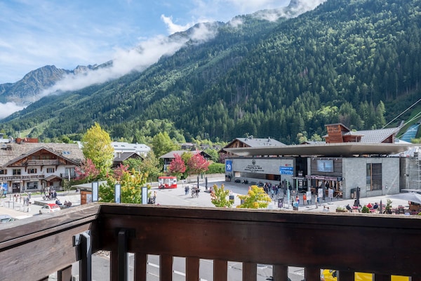 Appartement aan de Aiguille du Midi in hartje Chamonix - thumbnail 4