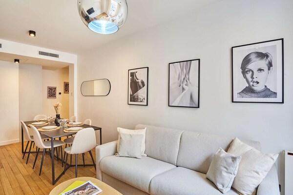 Licht appartement in het hart van Parijs, vlakbij de Marais - thumbnail 6