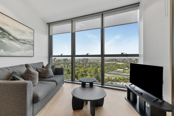 Strak appartement in Brisbane City met zwembad, sauna en skyline uitzicht - thumbnail 6