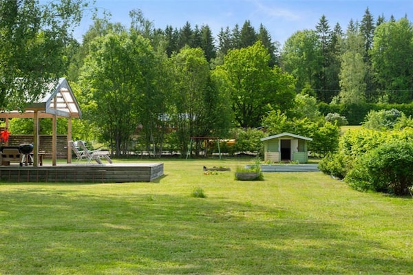 Kleurrijk vakantiehuis vlakbij zandstrand Måsnaren, 6 personen - thumbnail 3