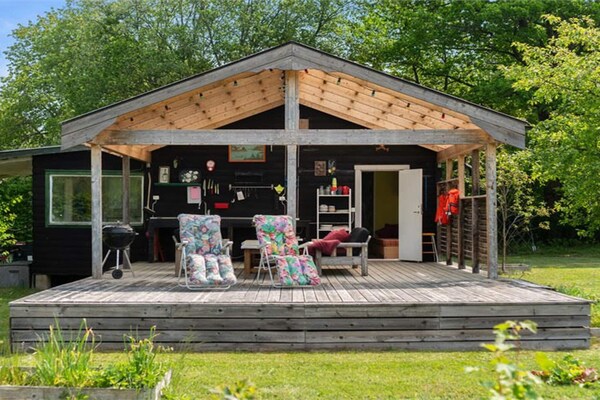 Kleurrijk vakantiehuis vlakbij zandstrand Måsnaren, 6 personen - thumbnail 4