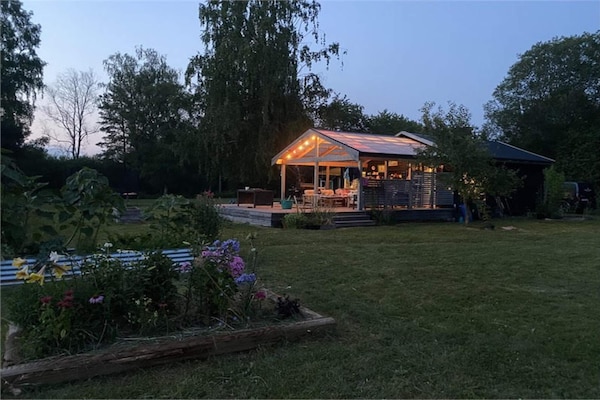 Kleurrijk vakantiehuis vlakbij zandstrand Måsnaren, 6 personen - thumbnail 5