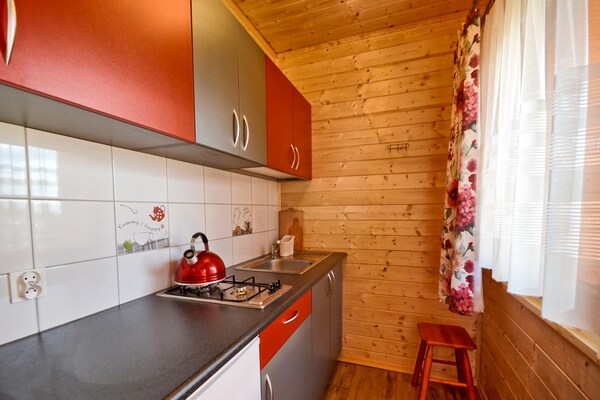 Vrijstaand bosvakantiehuis voor 5 personen op 150m van strand in Karwia - thumbnail 5