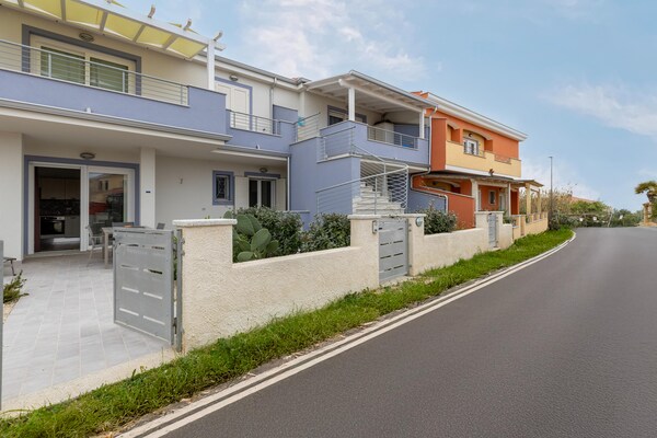 Appartement met zeezicht en tuin in Castelsardo, 500m van strand - thumbnail 3