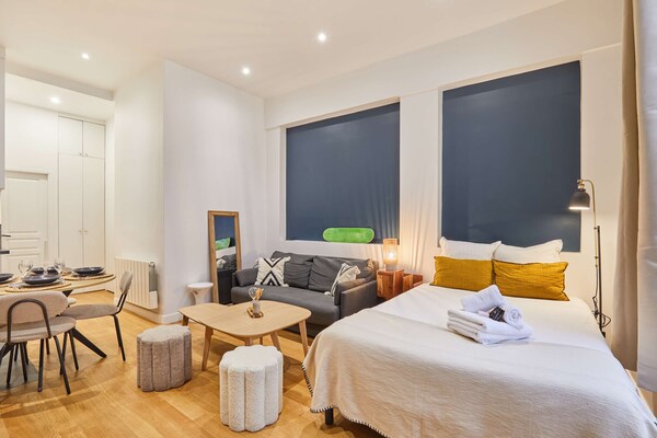 Charmante studio in hartje Parijs, vlakbij Grands Boulevards - thumbnail 4