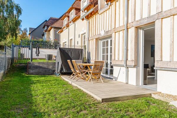 Ruim appartement in Saint-Arnoult, 5 minuten van Deauville - thumbnail 2