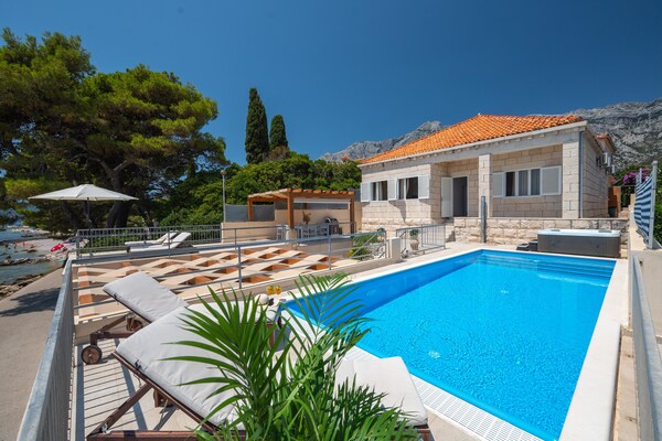 Villa AdriaStone: Luxe villa aan zee met privézwembad in Orebić, 10m van strand - thumbnail 2