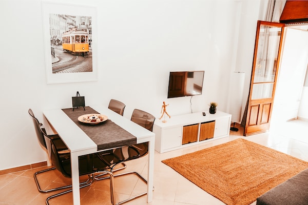 Stijlvol appartement met 40m² terras in Belém, vlakbij golfbaan - thumbnail 2