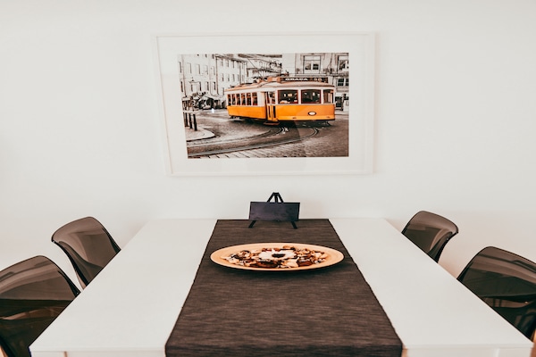 Stijlvol appartement met 40m² terras in Belém, vlakbij golfbaan - thumbnail 6