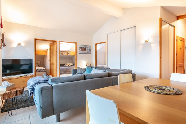 Licht appartement 72m² in Morillon, vlakbij de skilift - thumbnail 6