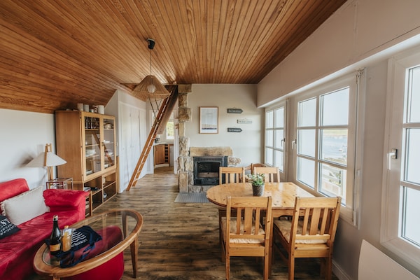 Aan zee: Sfeervol vakantiehuis met zeezicht in Le Conquet - thumbnail 3