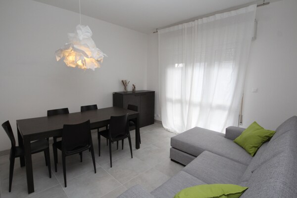 Modern appartement in Rosolina Mare, 400m van strand, met tuin & airco - thumbnail 3