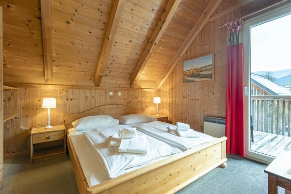 Gezellig chalet aan de golfbaan met bergzicht, vlakbij de piste - thumbnail 2