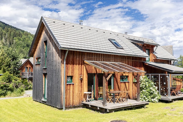 Alpenchalet voor 8 aan de golfbaan, 500m van de Kreischberg skilift - thumbnail 5