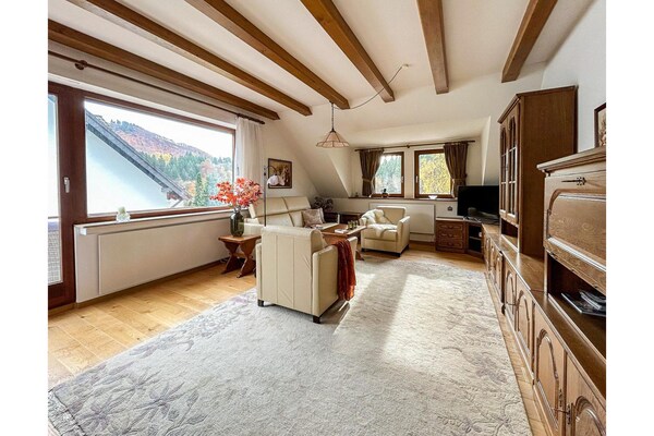 Knus appartement met balkon en uitzicht op de Alten Grimme in Winterberg - thumbnail 3