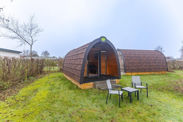 Romantische Duinlodge in Burgh-Haamstede met hond, 250m van strand - thumbnail 1