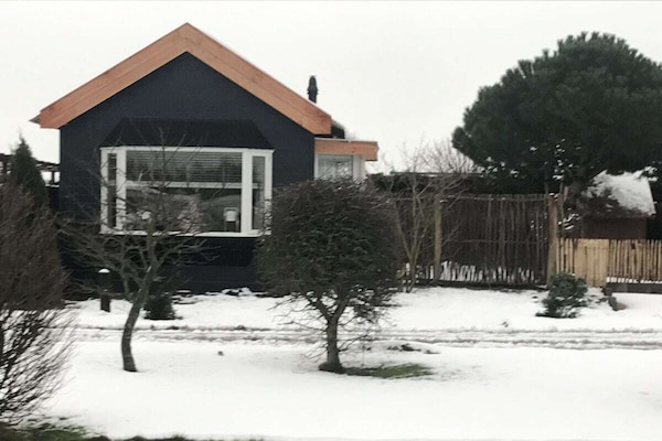 Knus chalet voor twee met hond, op 1,5 km van Noordwijkse strand - thumbnail 5
