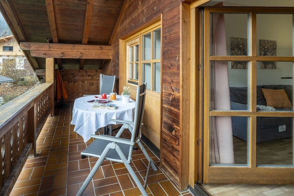 Ruim appartement met balkon in Reit im Winkl, vlakbij het centrum - thumbnail 3