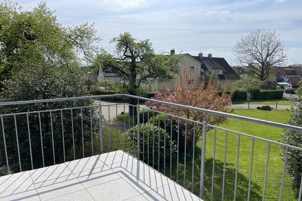 Ruim appartement met balkon en tuinzicht op 3 km van het centrum van Lindau - thumbnail 4
