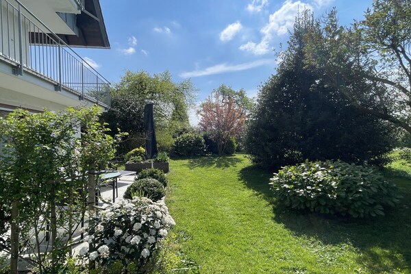 Ruim appartement met balkon en tuinzicht op 3 km van het centrum van Lindau - thumbnail 5