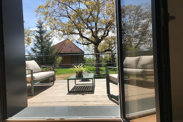 Landhuis The Grange: pure rust op een 10 hectare landgoed in Parlan - thumbnail 5