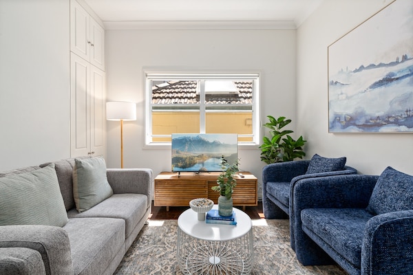 Licht appartement met 3 slaapkamers op loopafstand van Coogee Beach - thumbnail 2