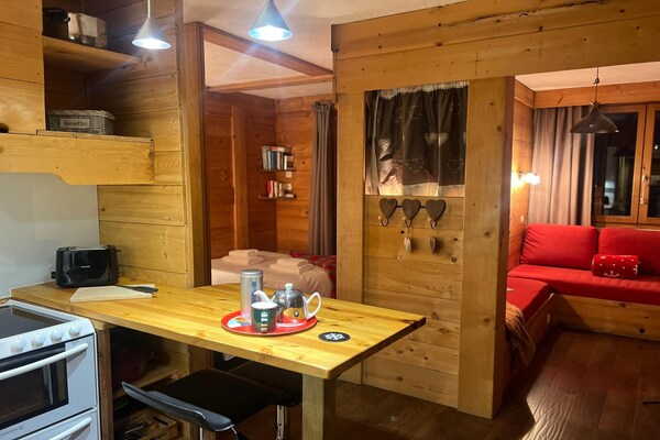 Champagne Powder: Modern appartement met Mont Blanc-uitzicht in Chamonix - thumbnail 3