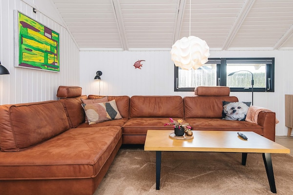 Vrijstaand vakantiehuis aan de golfbaan, 100m van het strand in Juelsminde - thumbnail 5