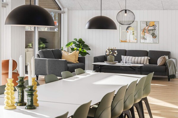 Golfvilla voor 20 personen bij Glesborg, 900m van zee - thumbnail 5