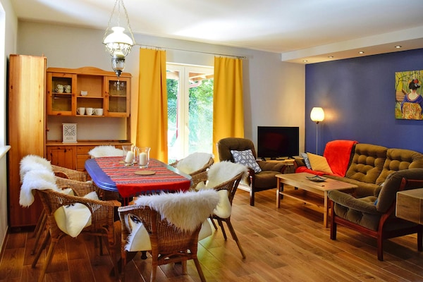 Comfortabel vakantiehuis op privéterrein in Choczewo, vlakbij meer en strand - thumbnail 5