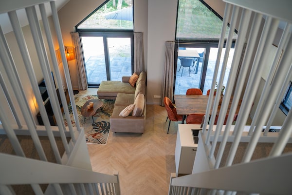 Ecovilla Waterzicht Luxe: luxe vakantiehuis in het bos voor 6 personen - thumbnail 4