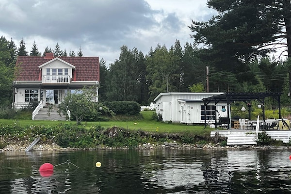 10-persoons vakantiehuis aan het meer in Årnes - thumbnail 2